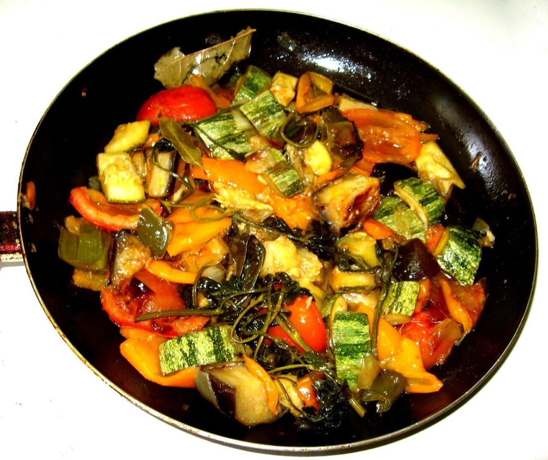 Ratatouille uit de oven