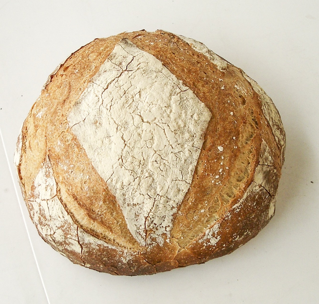 Frans landbrood (pain de campagne) zelf bakken