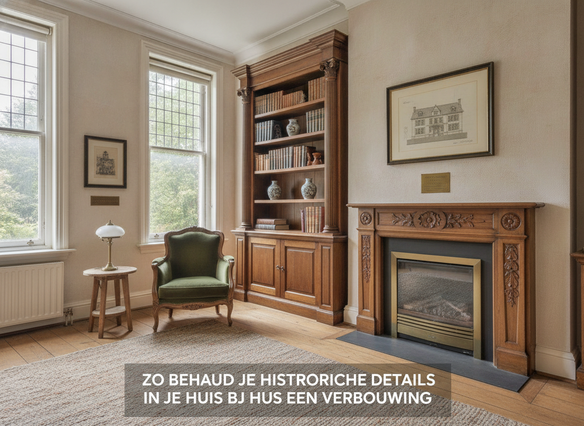 Zo behoud je historische details in je huis bij een verbouwing